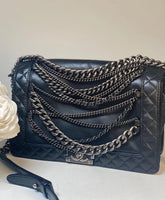Chanel Leather Enchained Boy New Medium